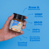 MULTIPACK UMF 13+ (MGO 400) Raw Mānuka Honey 225g - 4 Pack