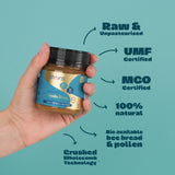 MULTIPACK UMF 24+ (MGO 1122) Raw Mānuka Honey 225g - 4 Pack
