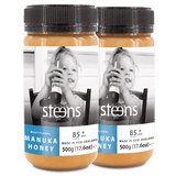 MULTIPACK MGO85 Raw Mānuka Honey 500g - 2 Pack