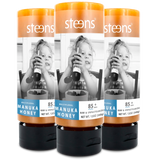 MULTIPACK MGO85 Raw Mānuka Honey 340g Squeezy - 3 Pack