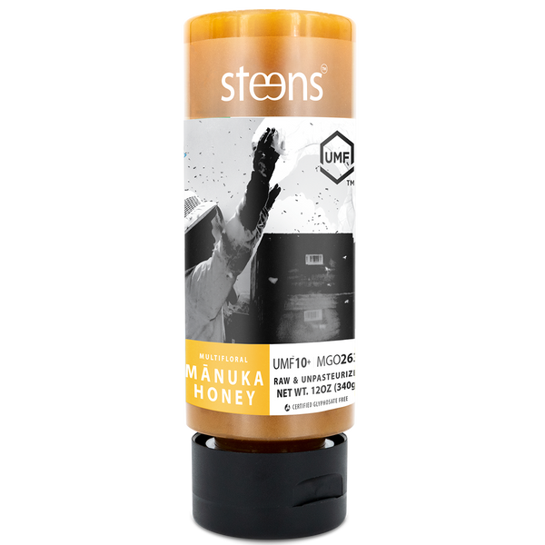 UMF 10+ (MGO 263) Raw Mānuka Honey 340g - Squeezy