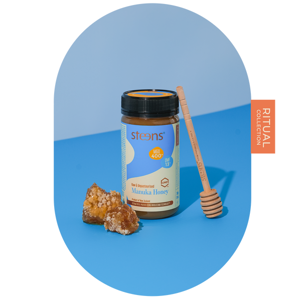 UMF 13+ (MGO 400) Raw Mānuka Honey 500g – Steens Honey | UK