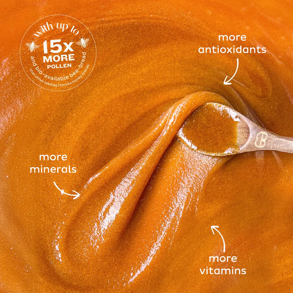 MULTIPACK UMF 24+ (MGO 1122) Raw Mānuka Honey 225g - 4 Pack